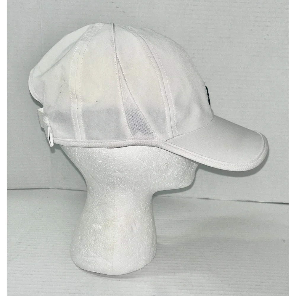 Adidas Aeroready Strapback Hat‎ Men's Adjustable White Running Breathable Logo
